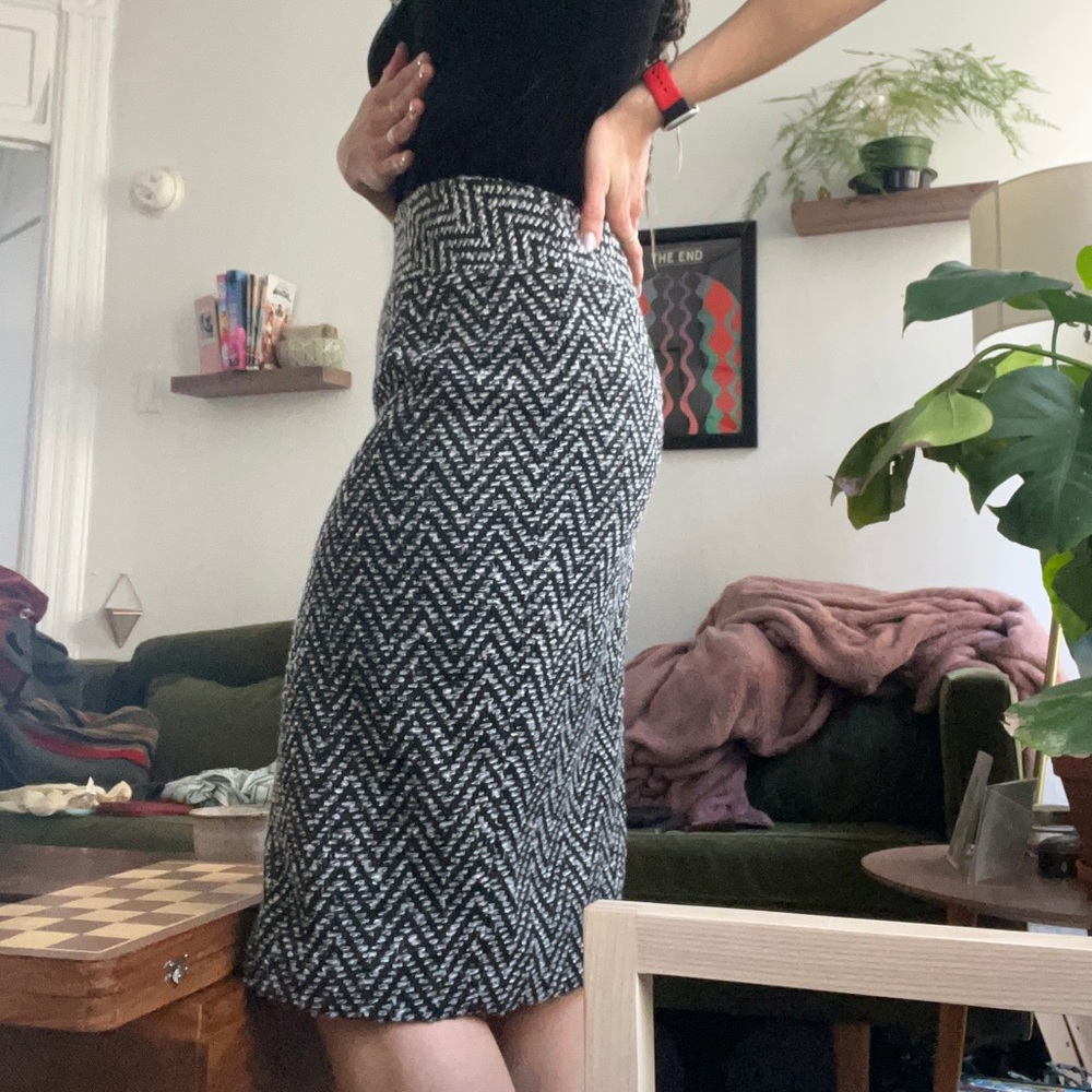 Grace Skirt, Paradox, Black/white, Size 6